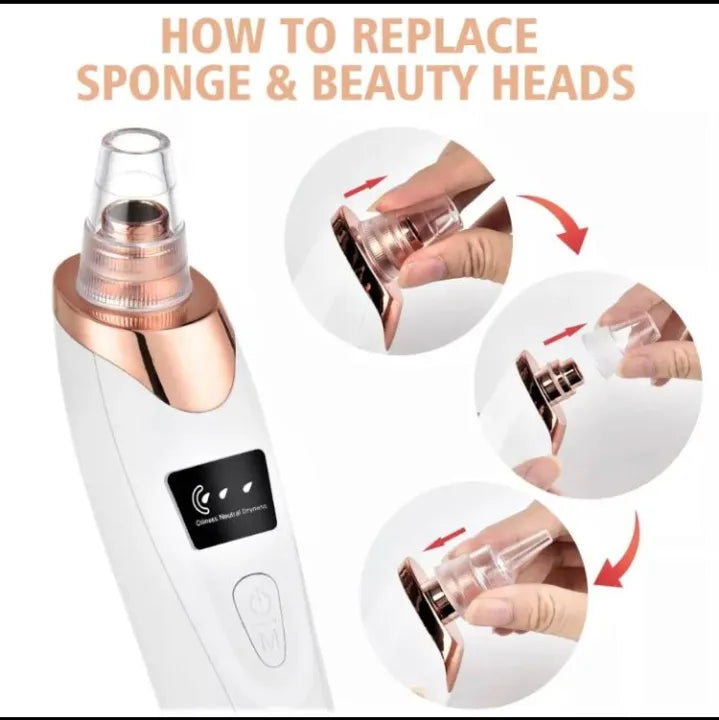 Electric Blackhead Vacuum Remover & Pore Cleaner Machine